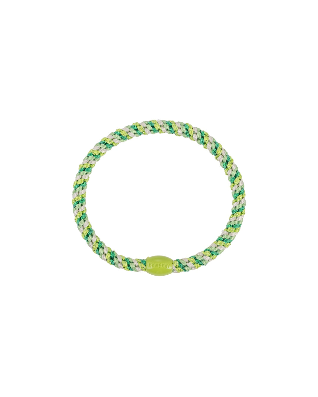 Kknekki Hair Tie | Slim Mix | Grass Green & Glitter