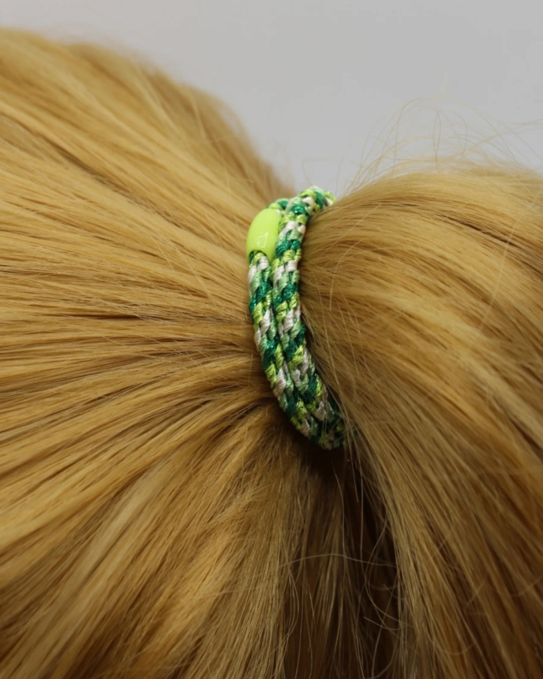 Kknekki Hair Tie | Slim Mix | Grass Green & Glitter