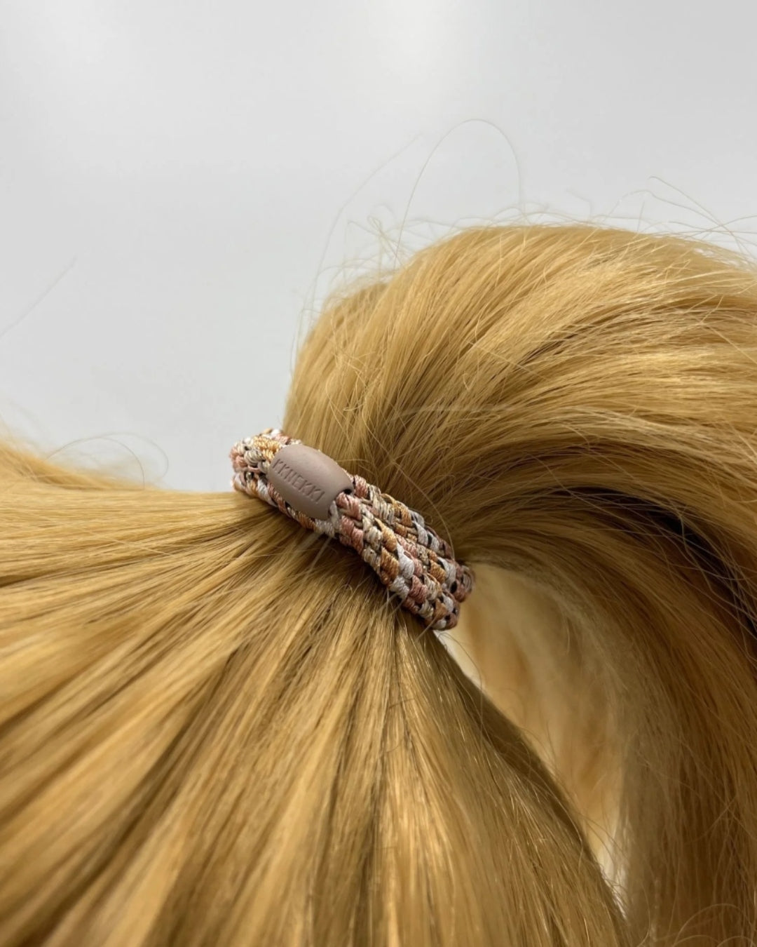 Kknekki Hair Tie | Slim Mix | Pink & Nude Glitter