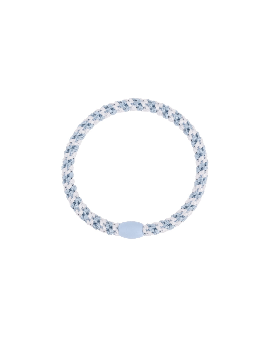 Kknekki Hair Tie | Slim Mix | Sea Blue & White