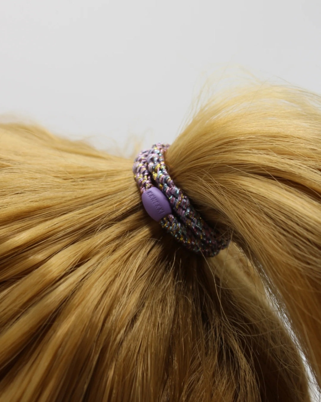 Kknekki Hair Tie | Slim Glitter | Unicorn