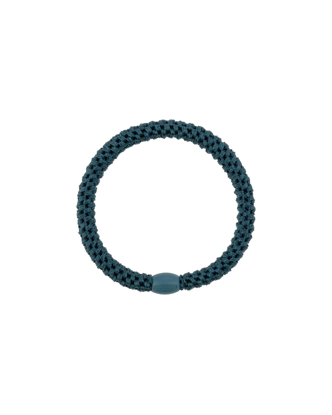 Kknekki Hair Tie | Slim Plain | Petrol