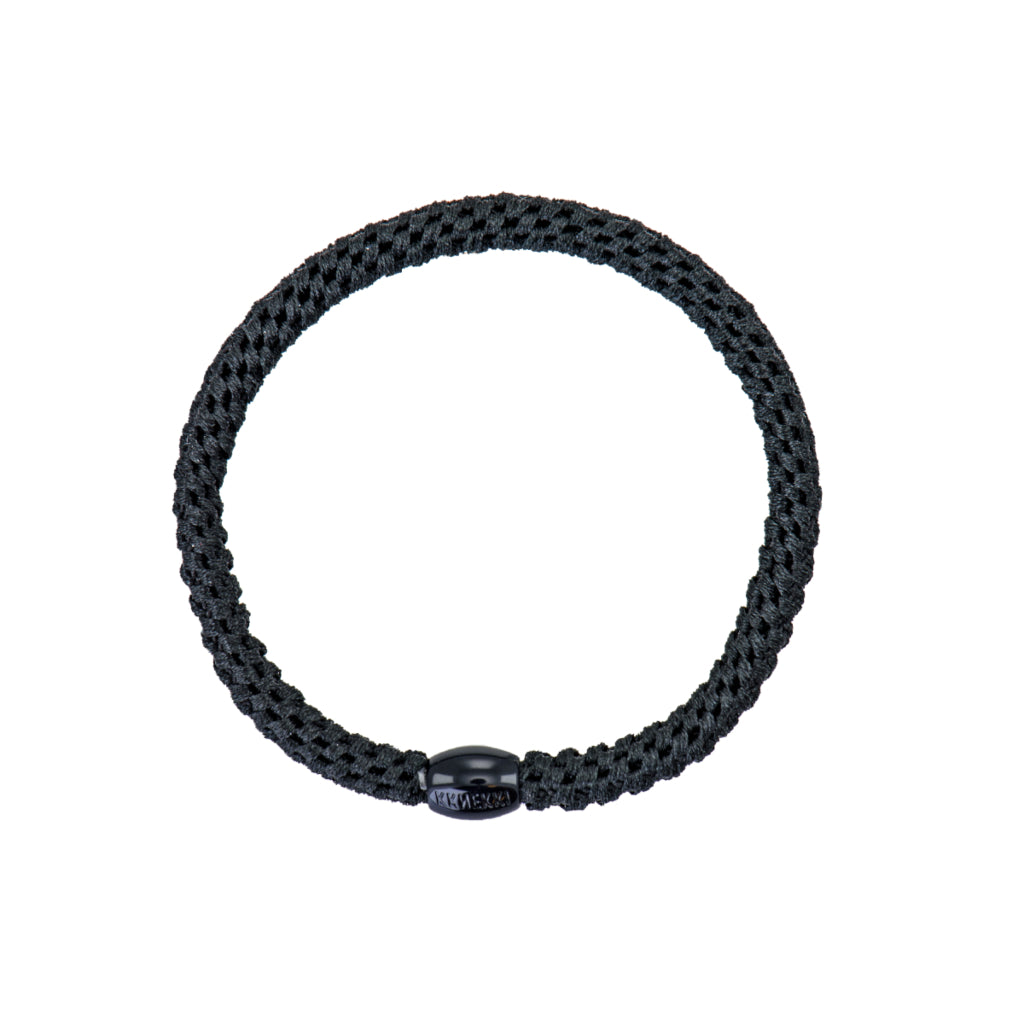 Kknekki Hair Tie | Slim Plain | Black