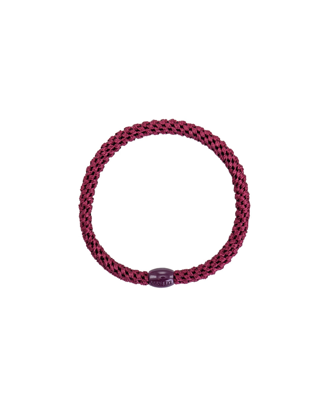 Kknekki Hair Tie | Slim Plain | Bordeaux