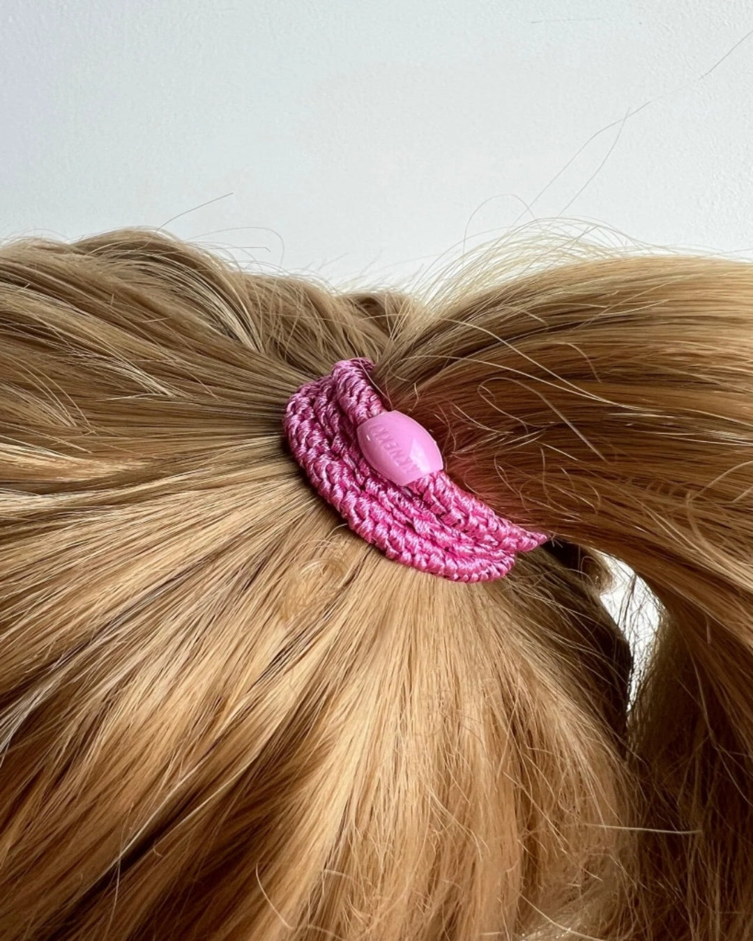 Kknekki Hair Tie | Slim Plain | Bubblegum