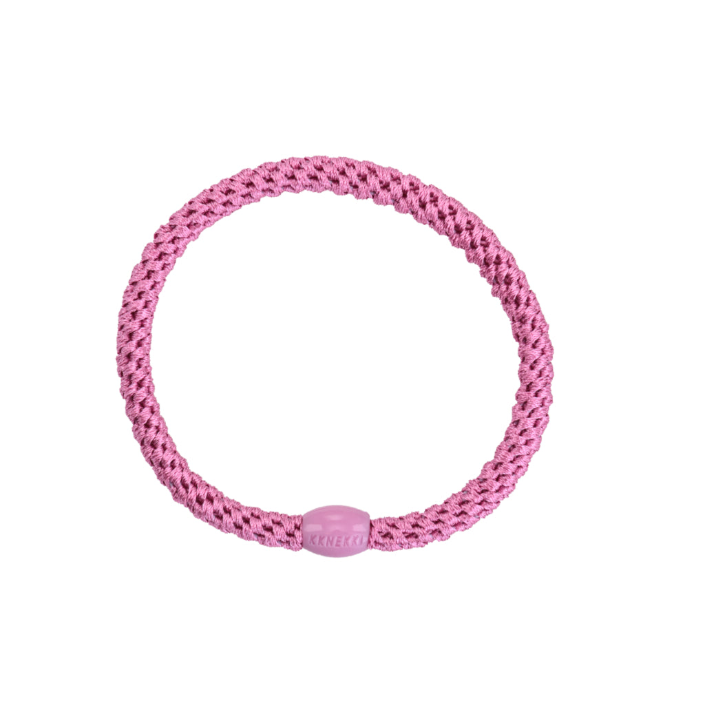 Kknekki Hair Tie | Slim Plain | Bubblegum