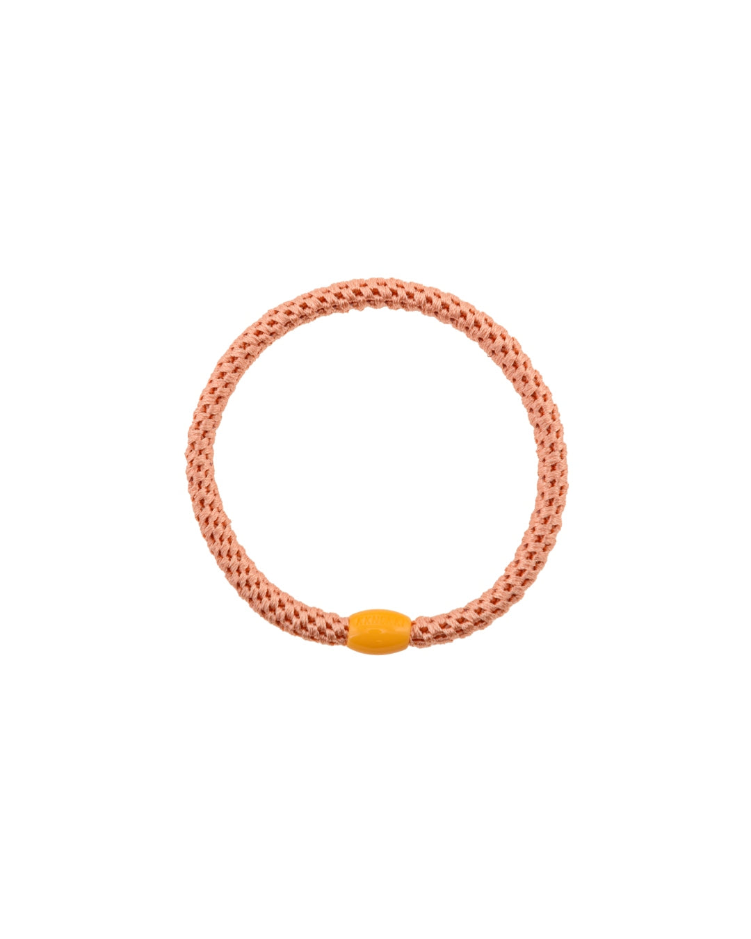 Kknekki Hair Tie | Slim Plain | Coral