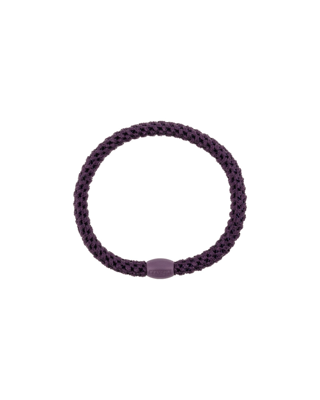 Kknekki Hair Tie | Slim Plain | Dark Purple