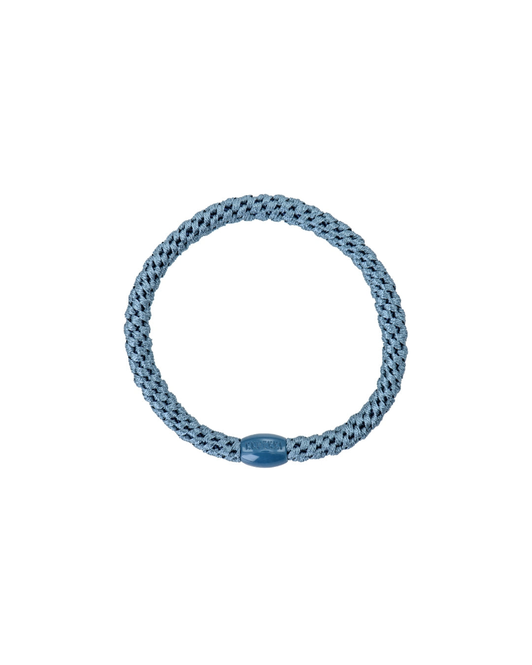 Kknekki Hair Tie | Slim Plain | Dusty Blue