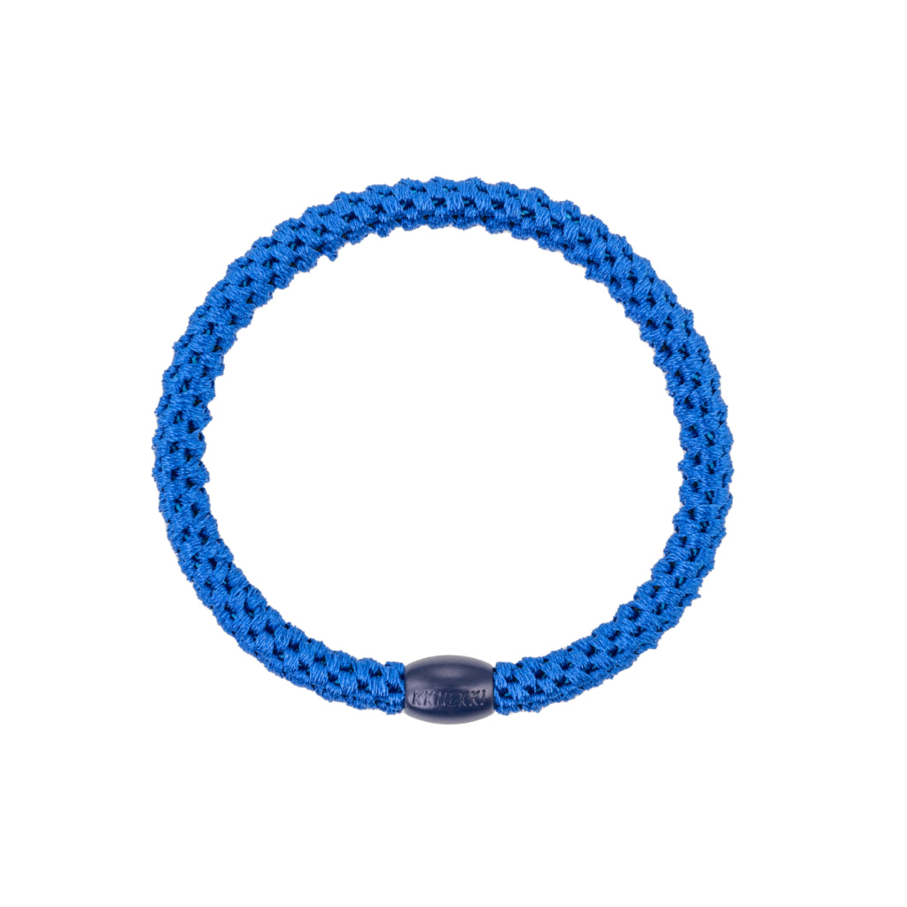 Kknekki Hair Tie | Slim Plain | Electric Blue