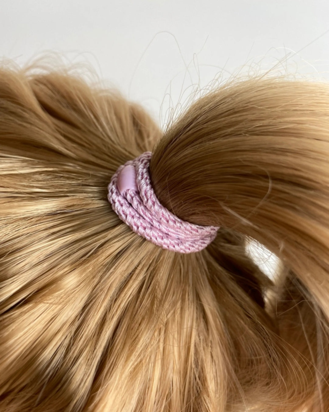 Kknekki Hair Tie | Slim Plain | Light Pink