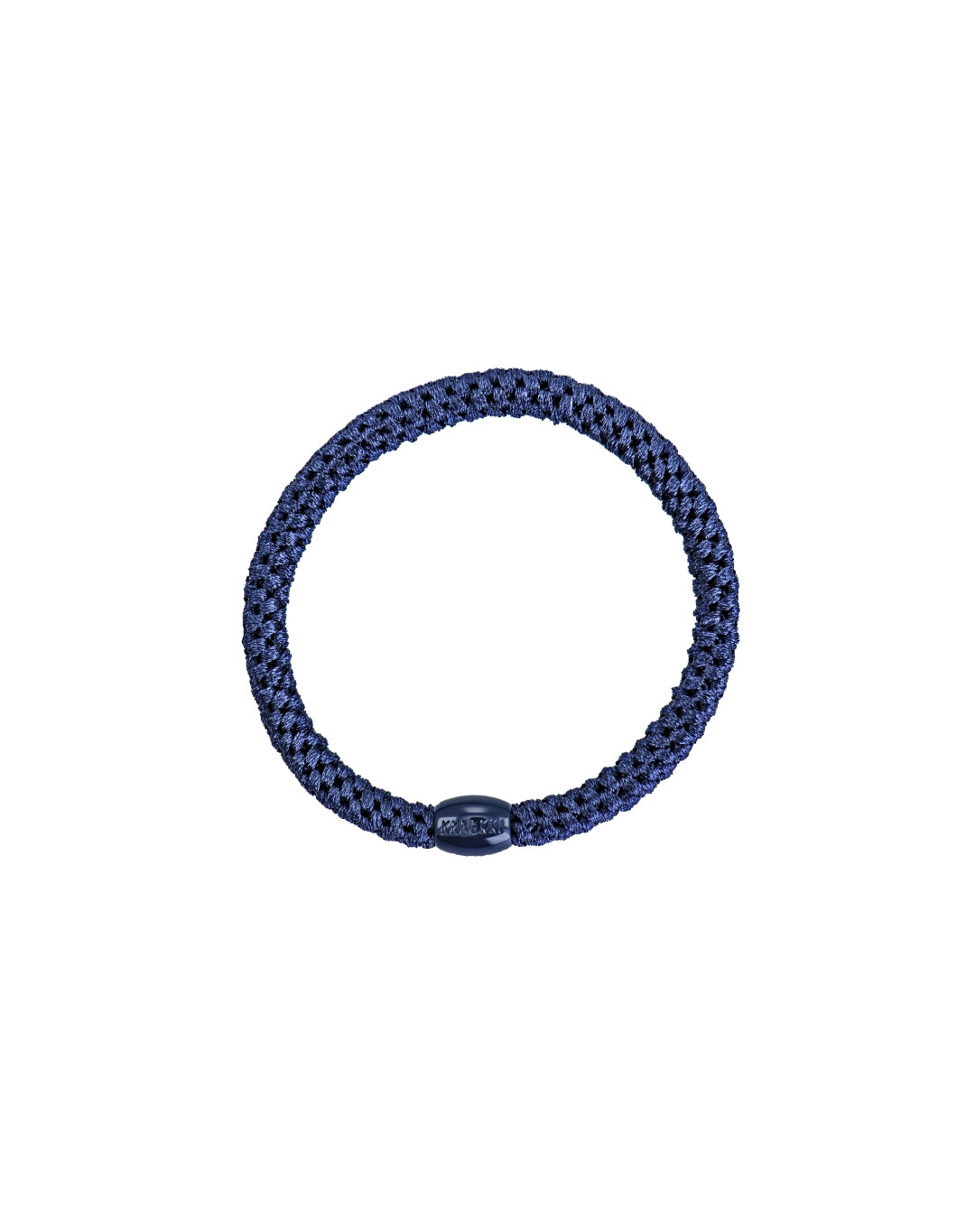 Kknekki Hair Tie | Slim Plain | Navy