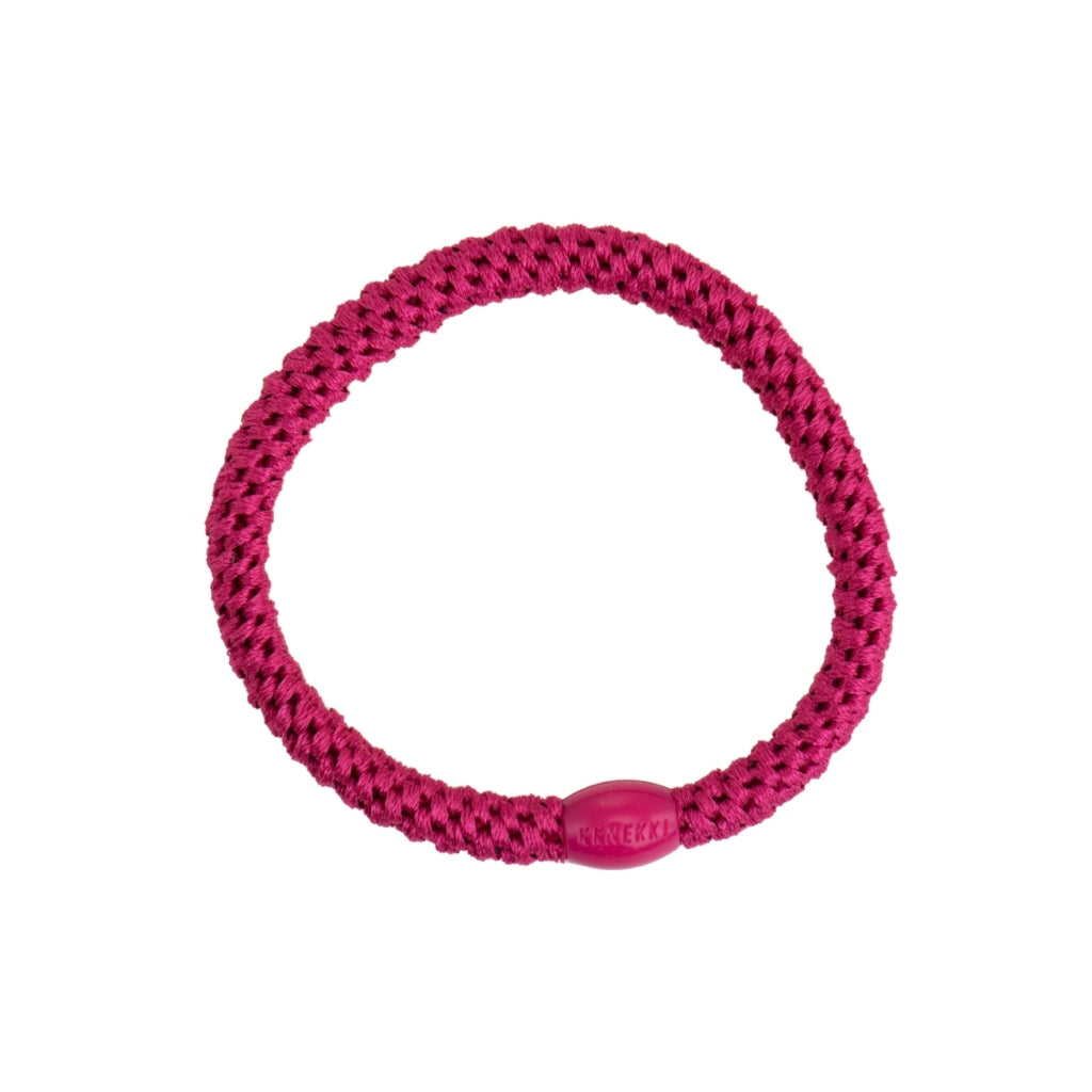 Kknekki Hair Tie | Slim Plain | Pink
