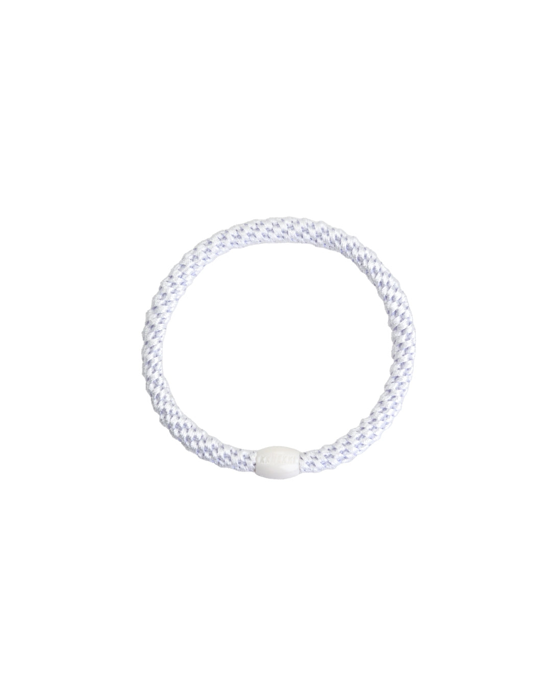 Kknekki Hair Tie | Slim Plain | White