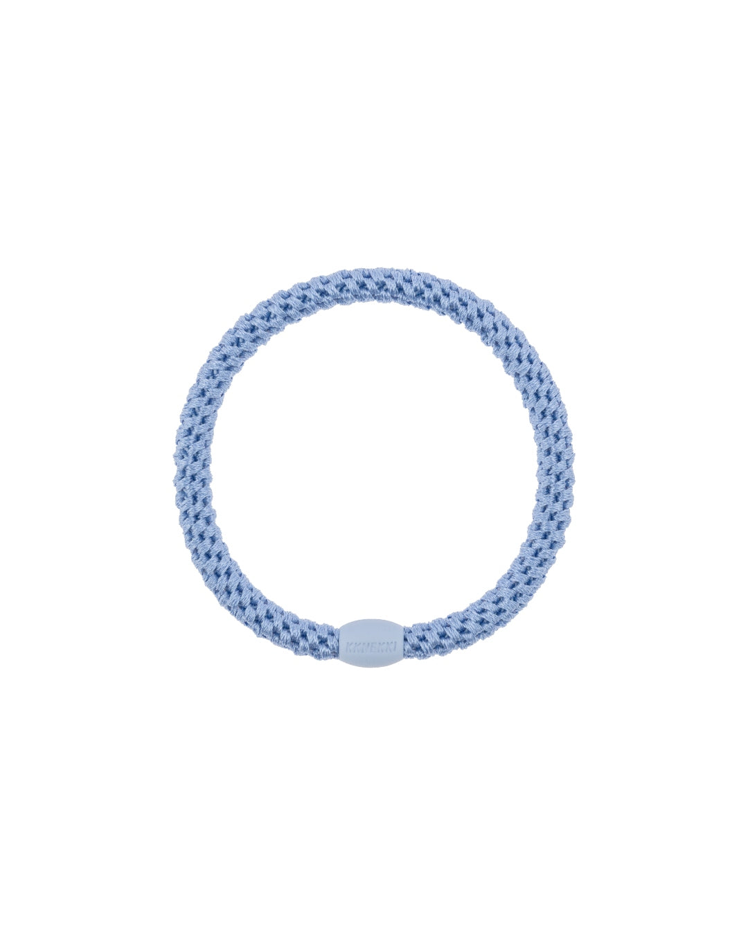 Kknekki Hair Tie | Slim Plain | Sky Blue