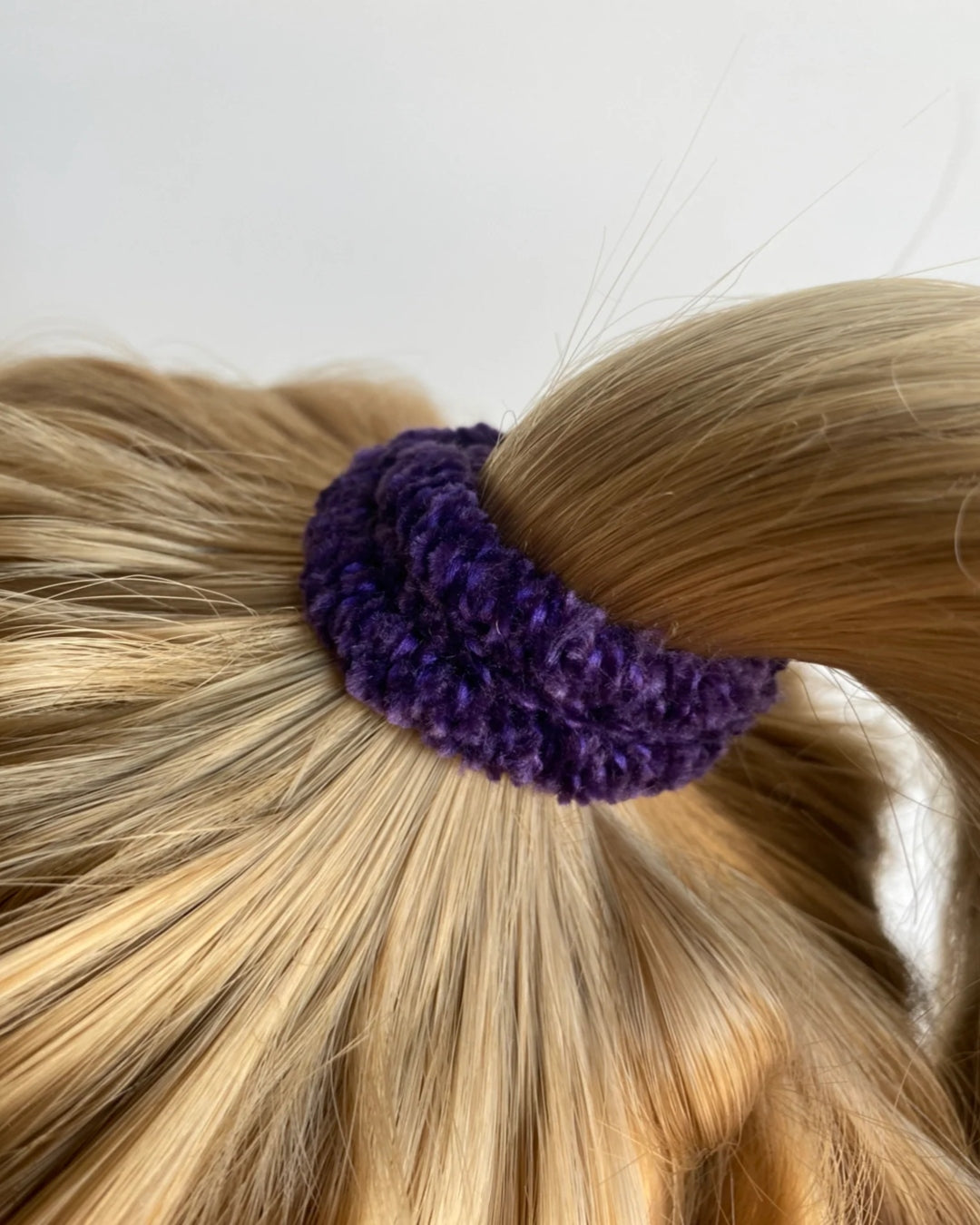 Kknekki Hair Tie | Velvet | Grape