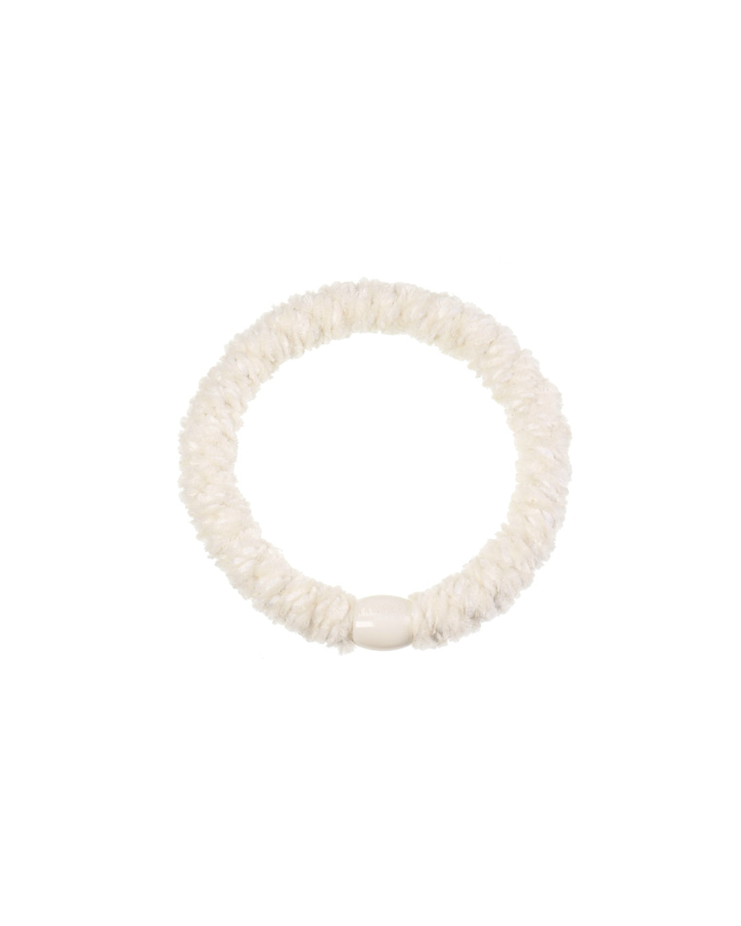 Kknekki Hair Tie | Velvet | Ivory