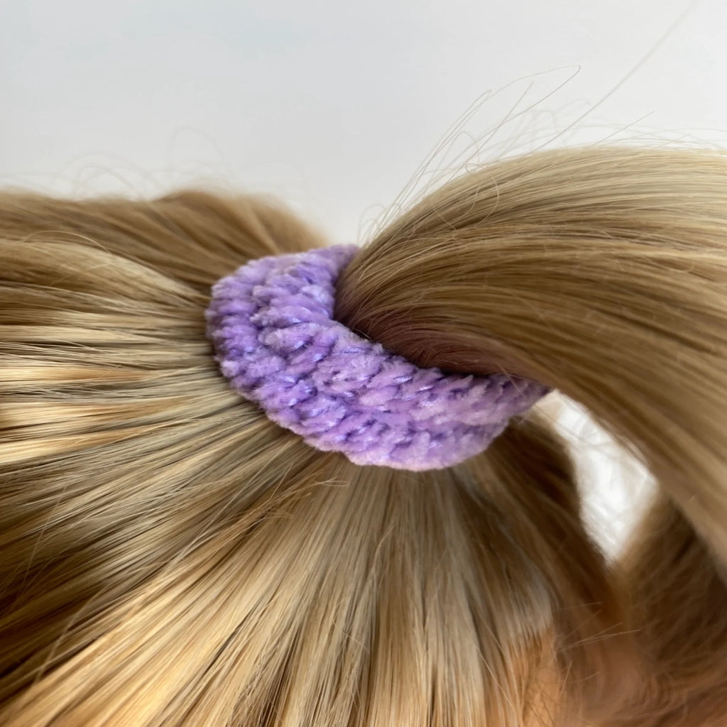 Kknekki Hair Tie | Velvet | Lavender