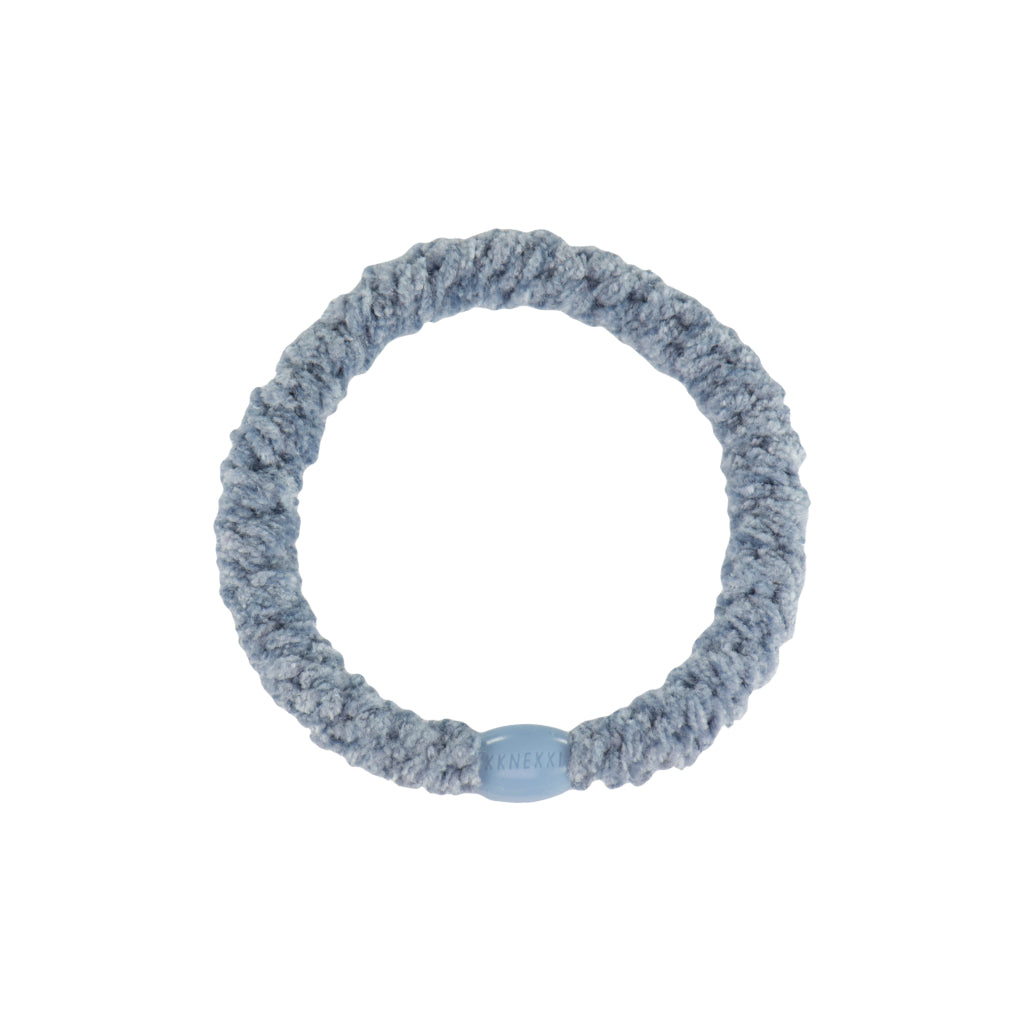 Kknekki Hair Tie | Velvet | Light Blue