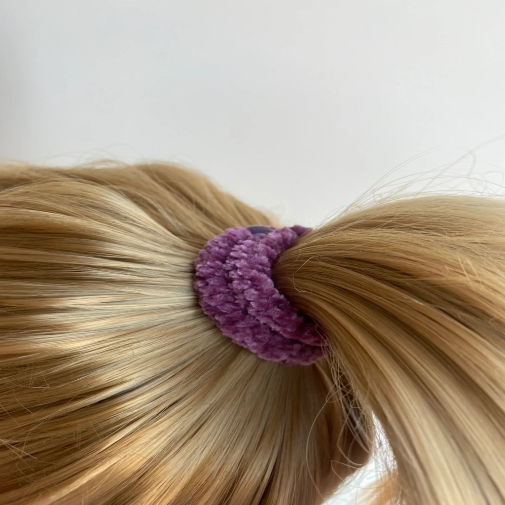 Kknekki Hair Tie | Velvet | Mauve