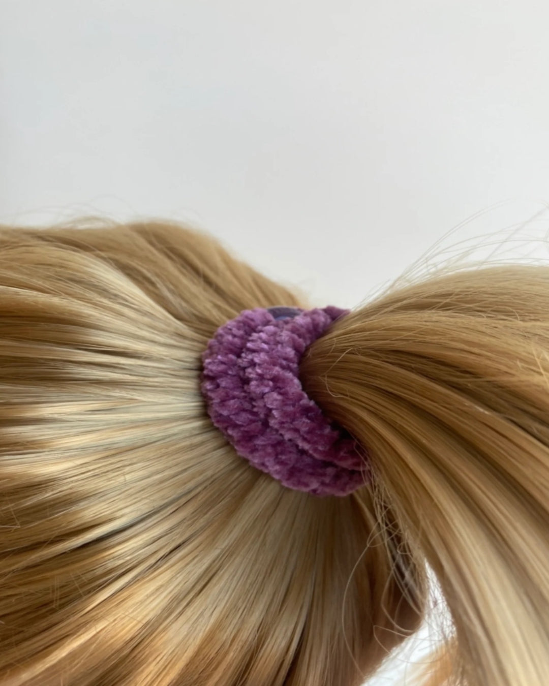 Kknekki Hair Tie | Velvet | Mauve