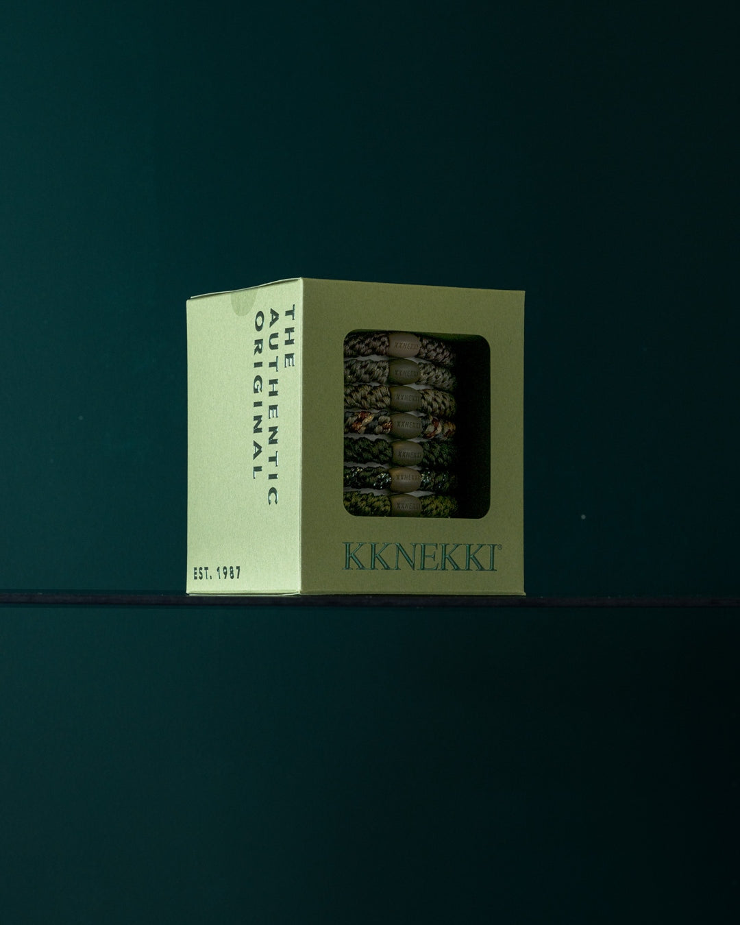 Kknekki Hair Ties | Army Edition | 8 Hair Ties