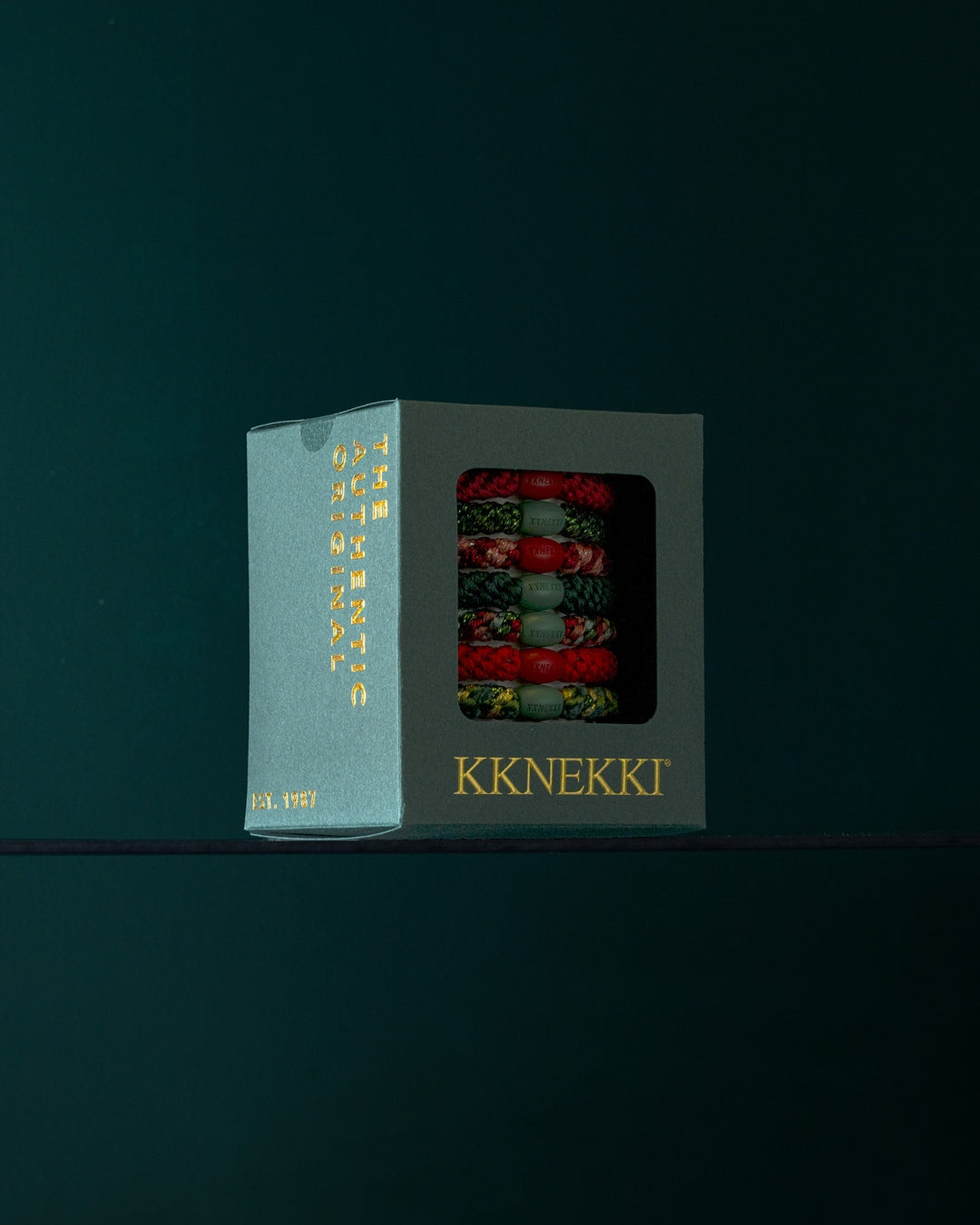Kknekki Hair Ties | Holiday Edition | 8 Hair Ties