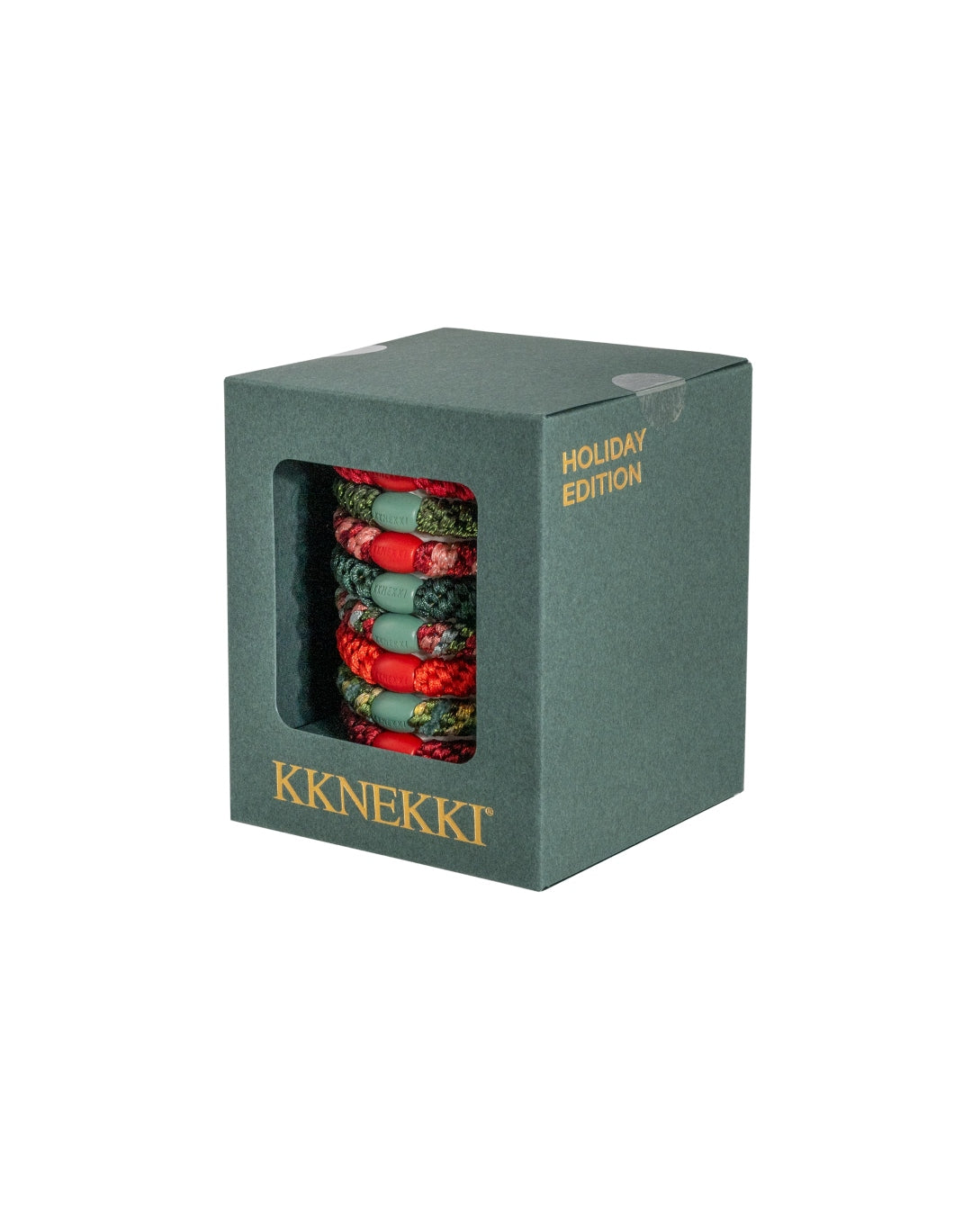 Kknekki Hair Ties | Holiday Edition | 8 Hair Ties