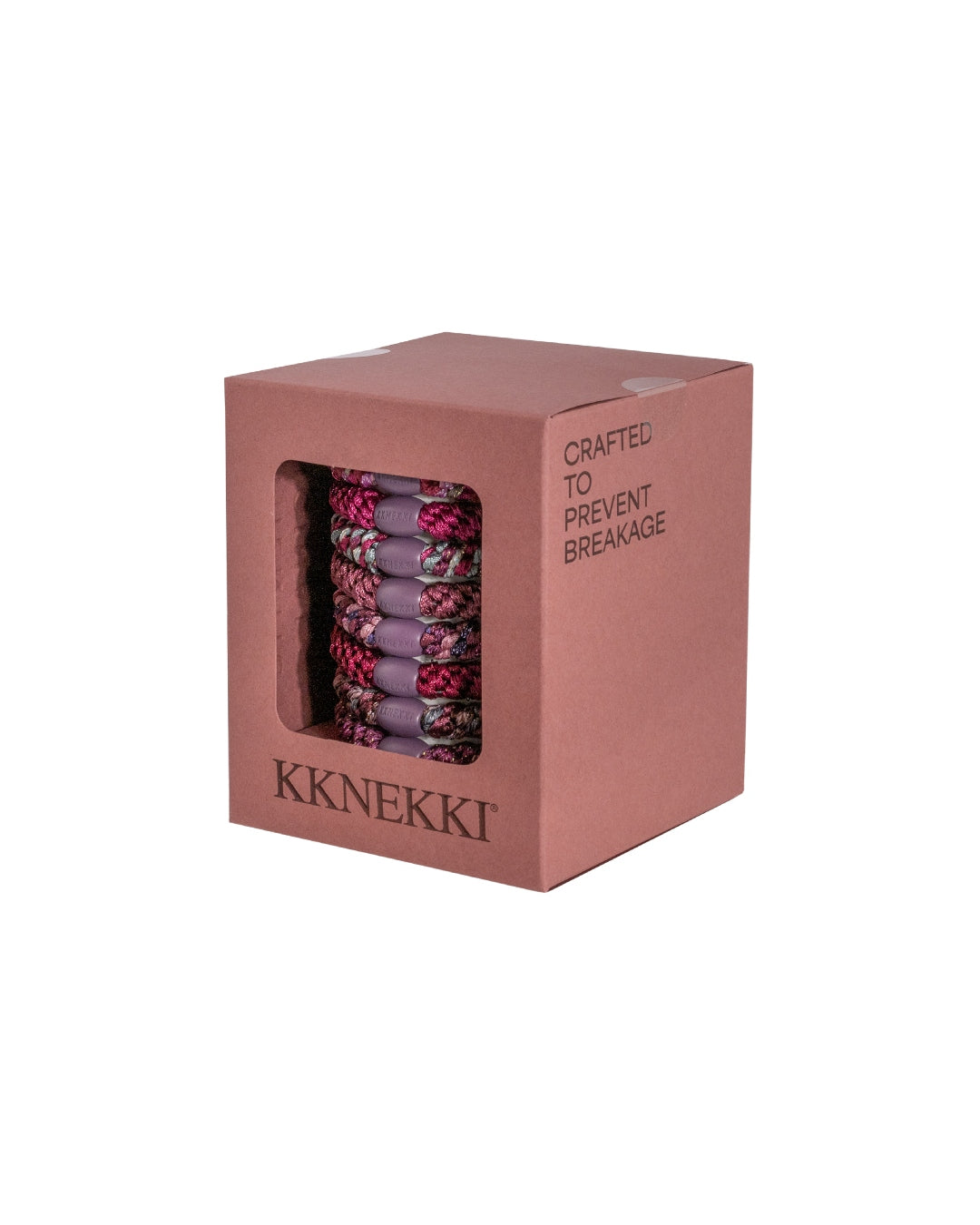 Kknekki Hair Ties | Plum Edition | 8 Hair Ties