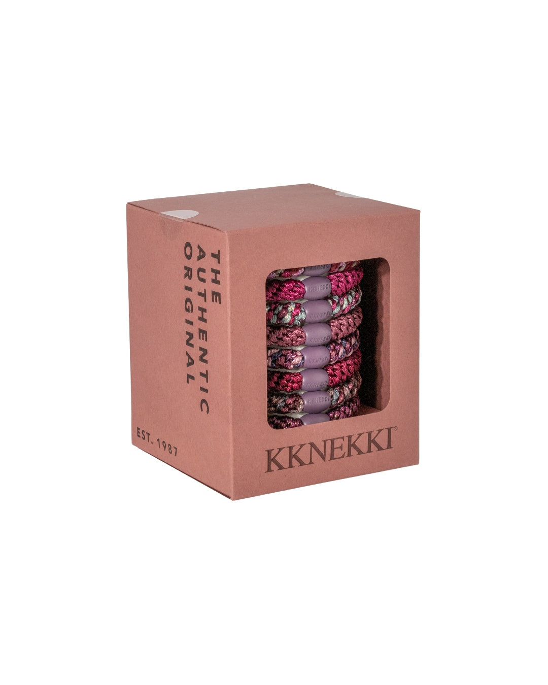 Kknekki Hair Ties | Plum Edition | 8 Hair Ties