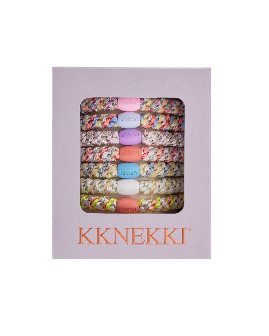 Kknekki Hair Ties | Bubblegum Edition | 8 Hair Ties