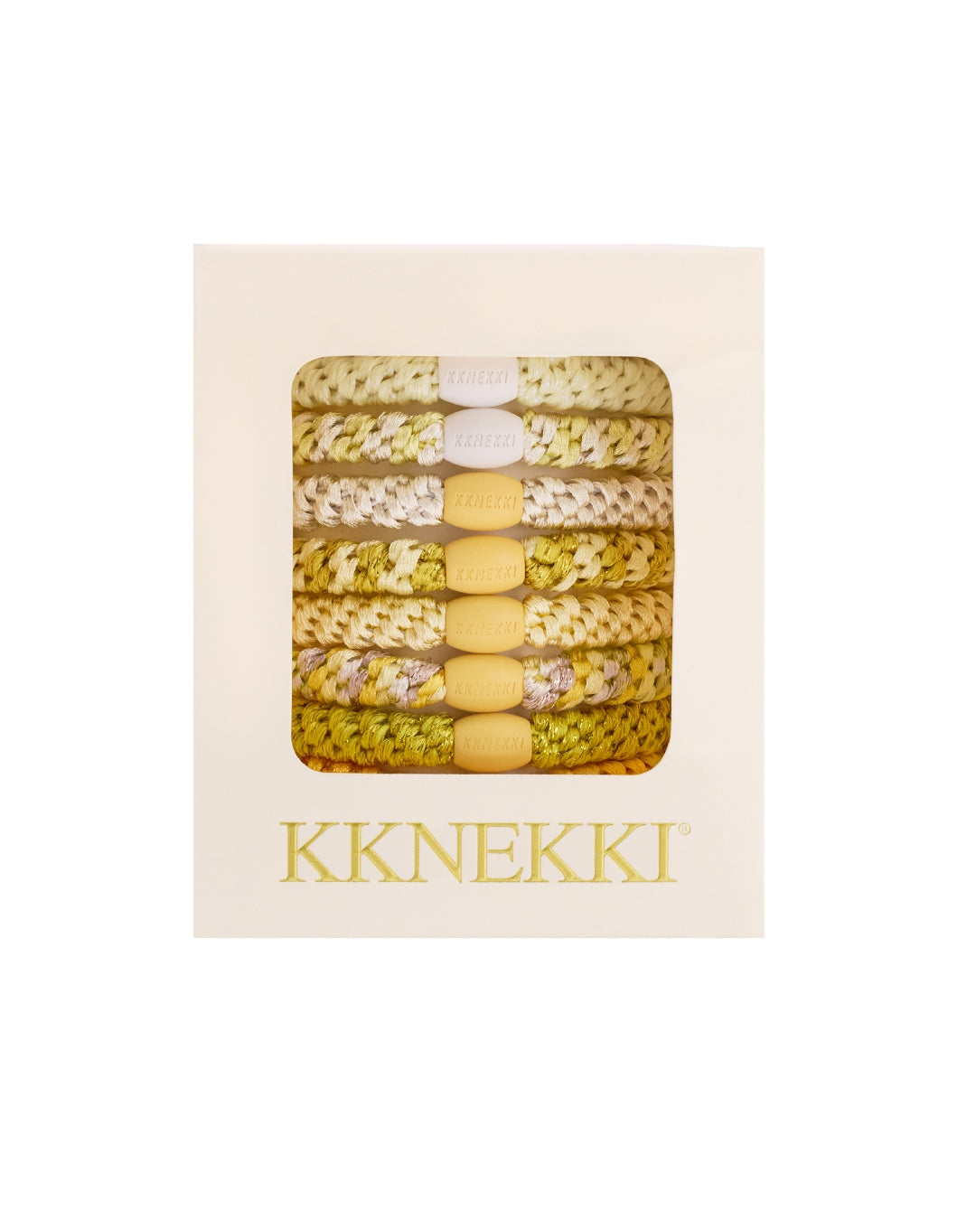 Kknekki Hair Ties | Butter Edition | 8 Hair Ties