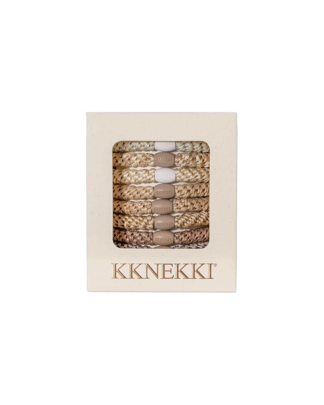 Kknekki Hair Ties | Nude Edition | 8 Hair Ties