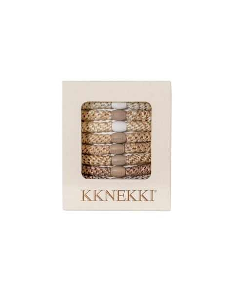 KKNEKKI Hair Ties | Nude Edition | 8 Hair Ties – Ivy's Attic