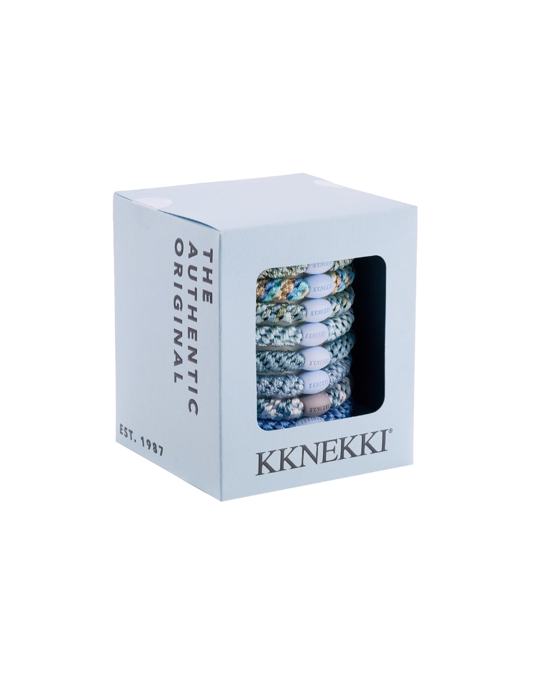 Kknekki Hair Ties | Sky Edition | 8 Hair Ties