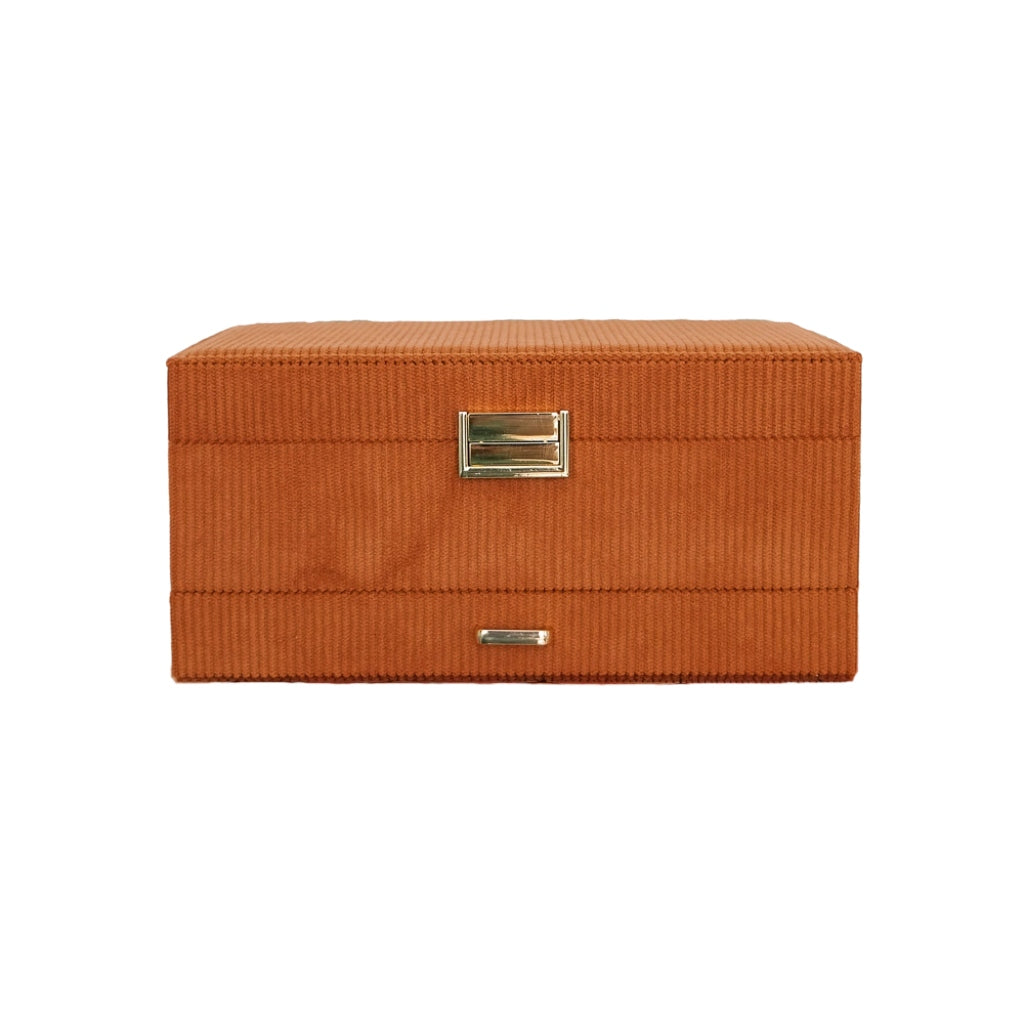 Large Jewellery Box | Denise | Corduroy | Maison Scarlett
