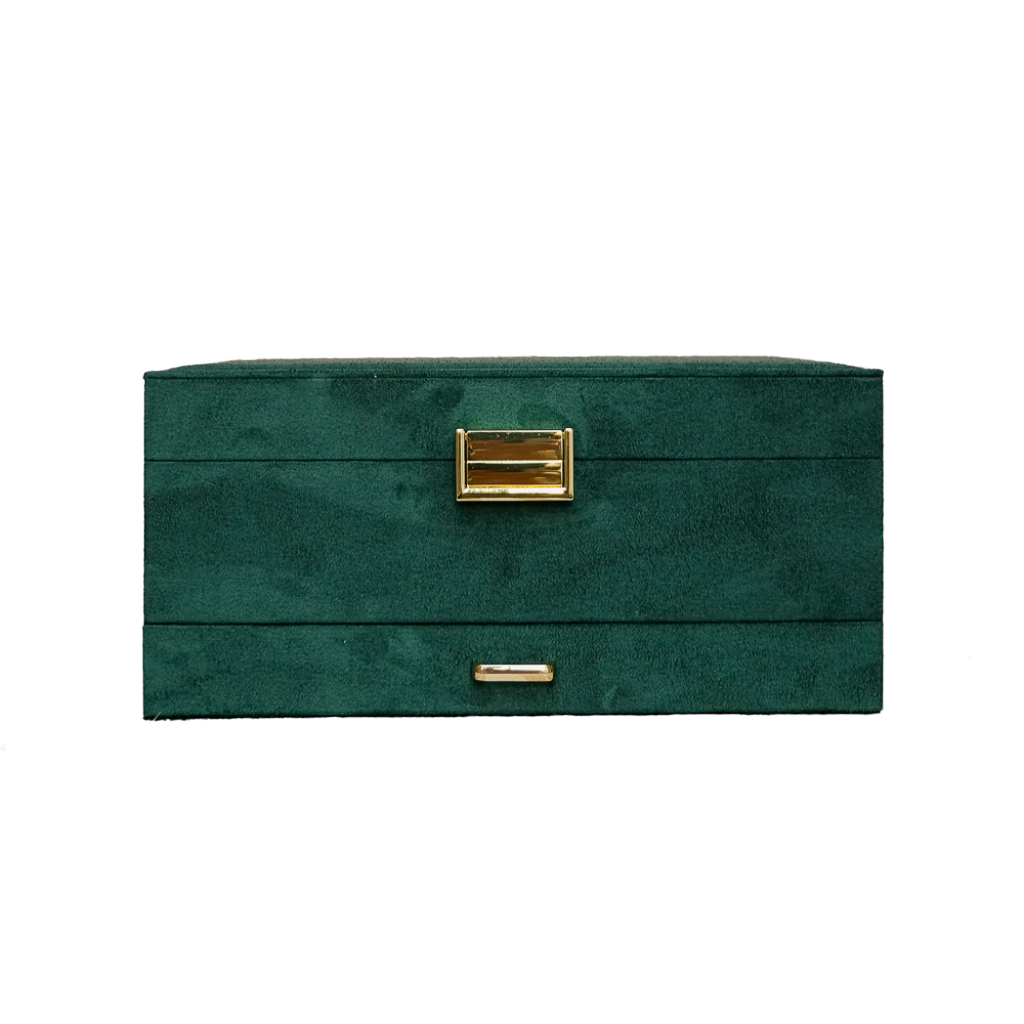 Large Jewellery Box | Denise | Velvet | Maison Scarlett