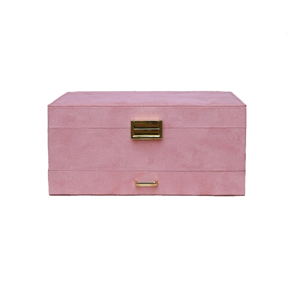 Large Jewellery Box | Denise | Velvet | Maison Scarlett