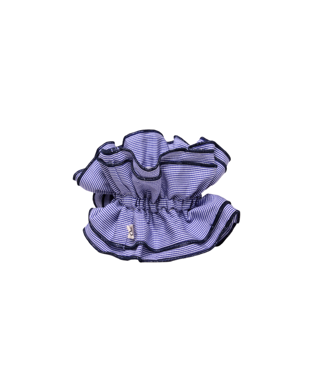Maxi Hair Scrunchie | Blue Gingham | Chou²