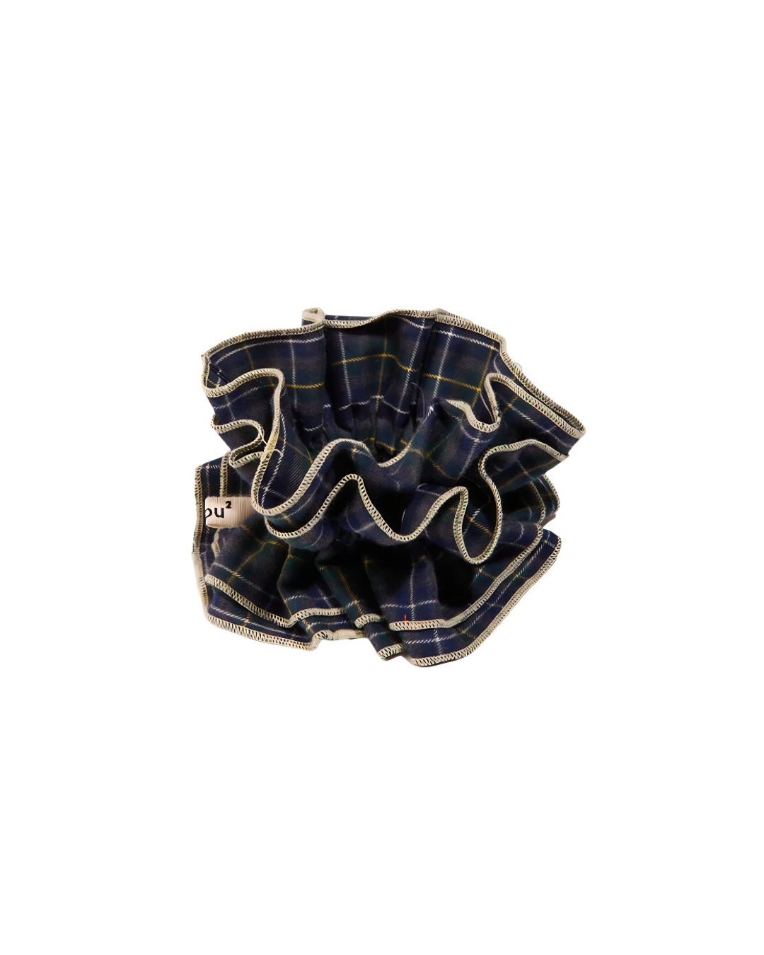 Maxi Hair Scrunchie | Green Tartan | Chou²