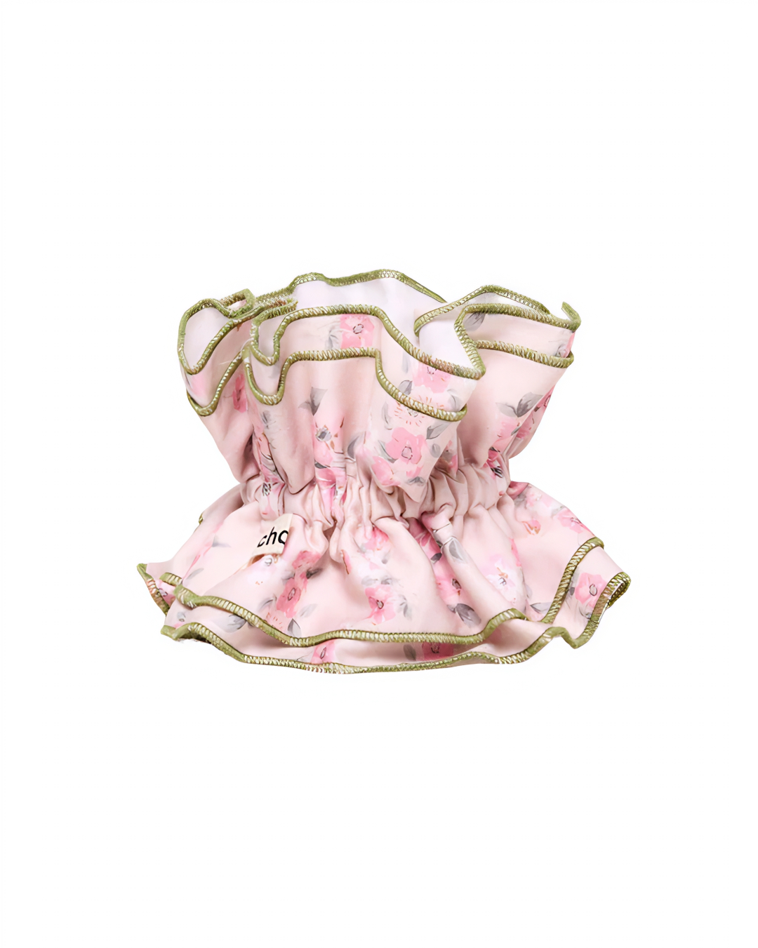 Maxi Hair Scrunchie | Pink Floral | Chou²