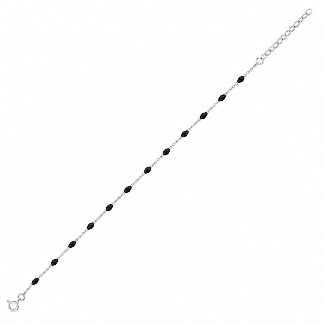 Sterling Silver Colour Bead Bracelet | Lilo