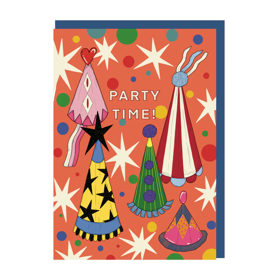 Party Hats Birthday Card | In Real Life