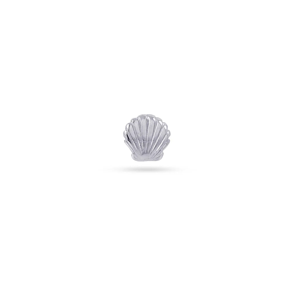 Sea Shell Ball Back Single Stud Earring | Anartxy