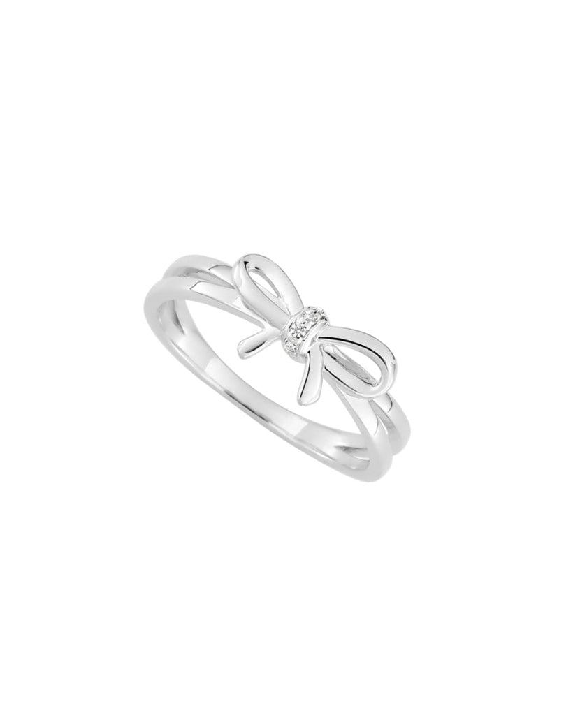 Silver Bow Ring