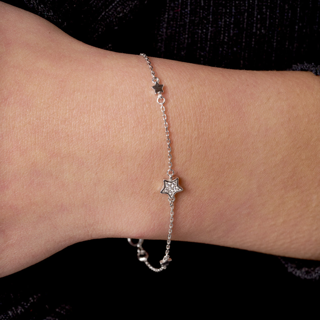 Silver Celestial Bracelet