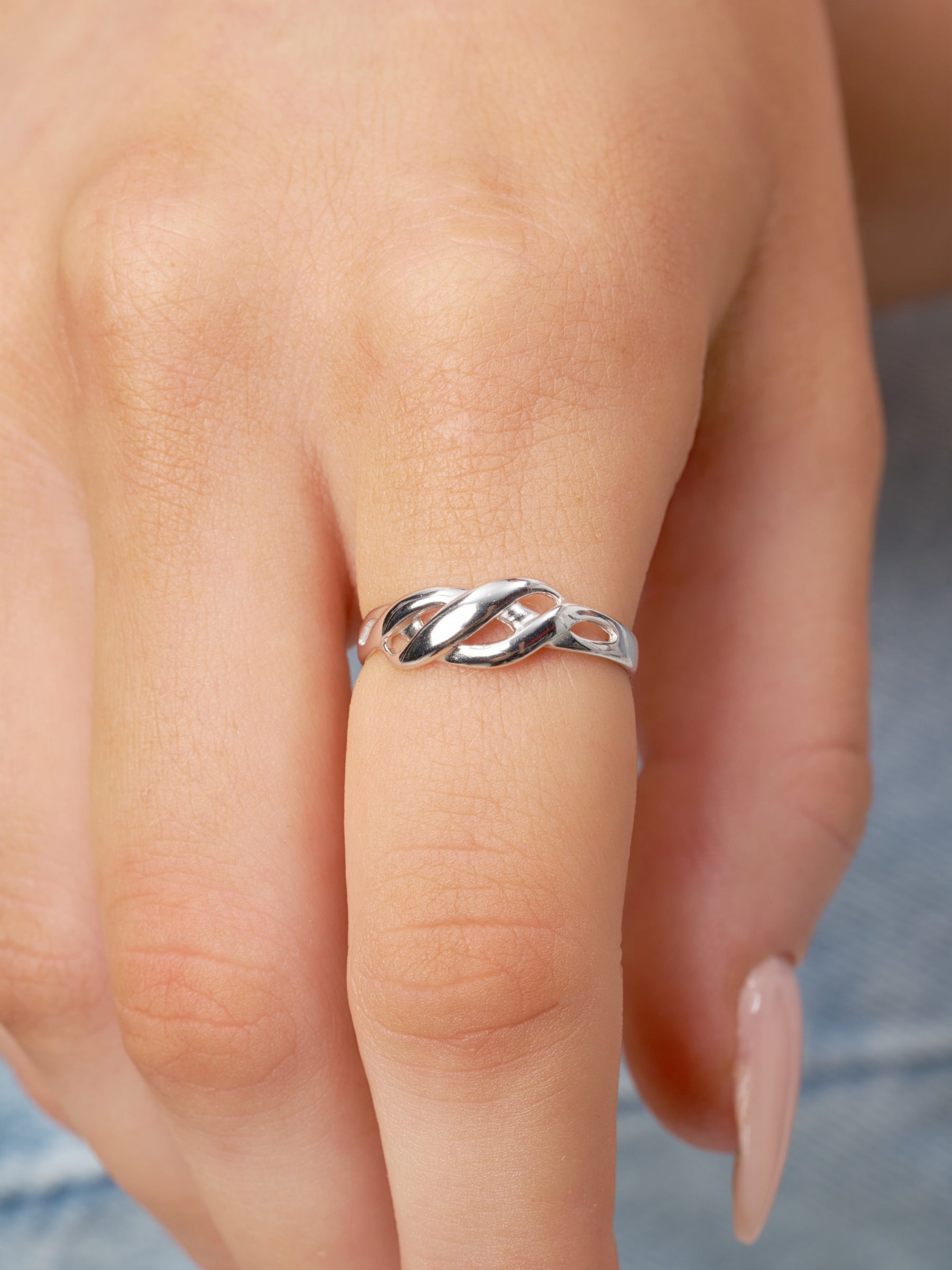Silver Celtic Design Ring | Losti