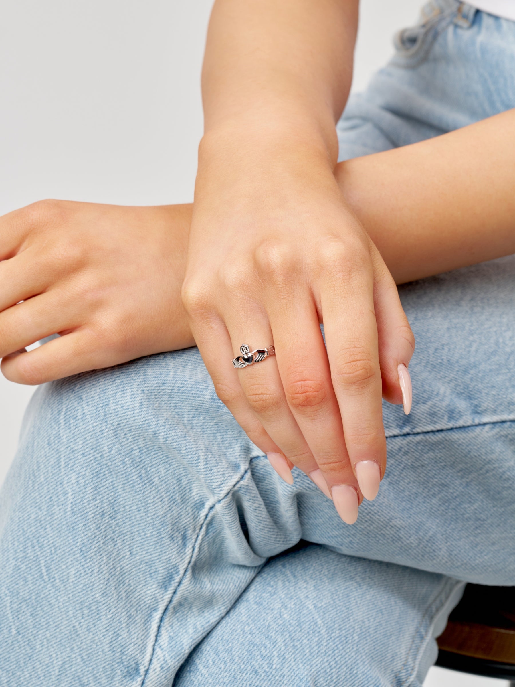 Silver Claddagh Ring | Croia
