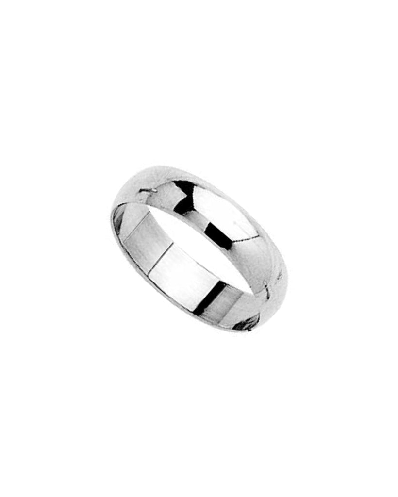 Sterling Silver Classic Band Ring | Laxos