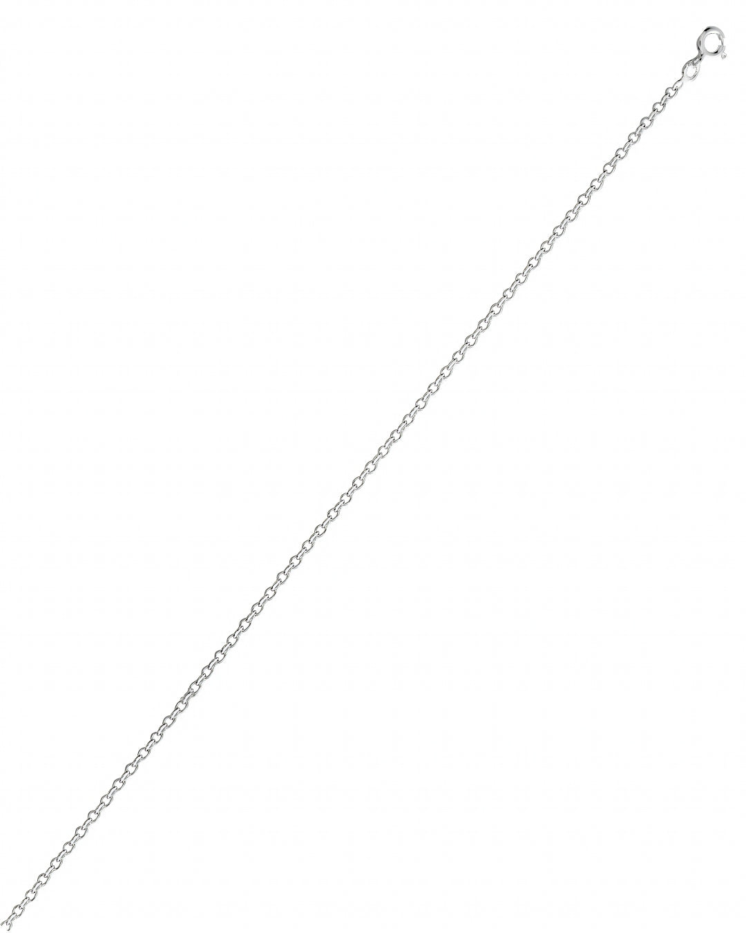 Silver Delicate Belcher Chain Necklace | Padua